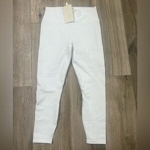 White Fabletics leggings new with tags